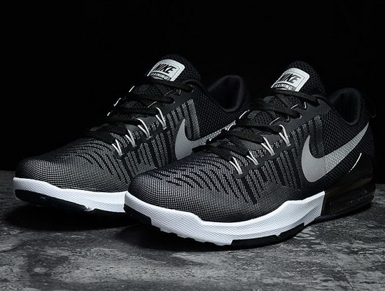 Mens Nike Zoom Train Action Black Silver France